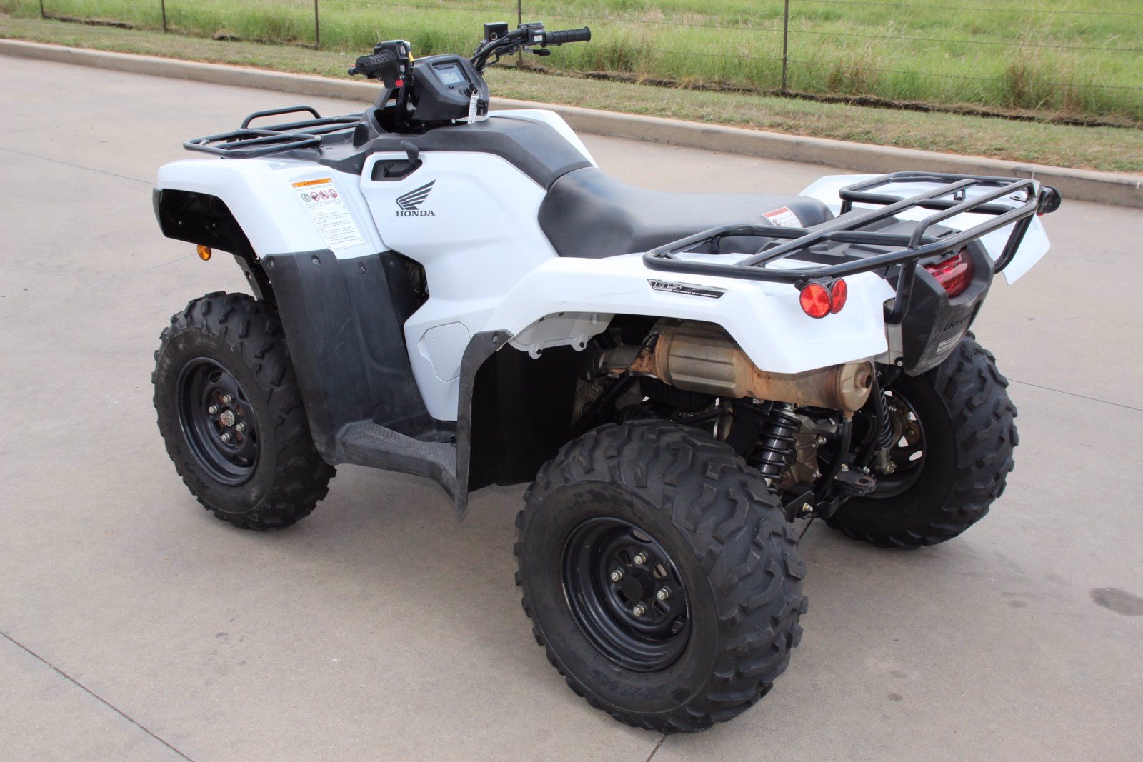 Pre-owned 2019 Honda Trx420fa6 Fourtrax Rancher In Tyler #9964p 