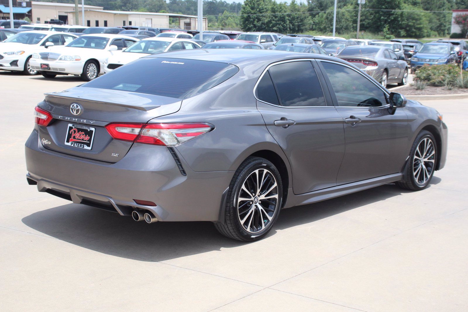 Pre-Owned 2018 Toyota Camry SE 4D Sedan in Tyler #20C965C | Peters ...